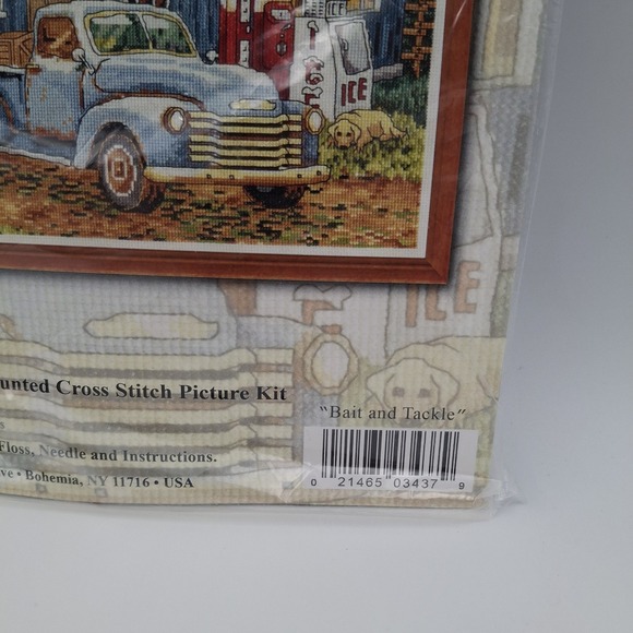 Design Works‎ Bait and Tackle Counted Cross Stitch Kit No. 3437 Truck Geese